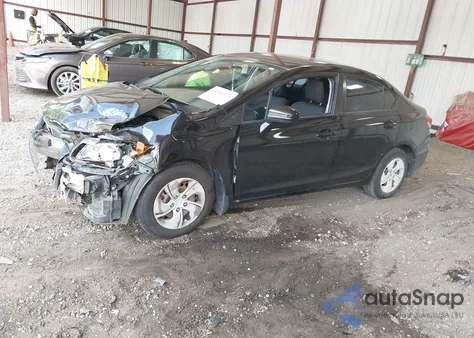 2015 Honda Civic Lx из США, поврежденный, VIN 19XFB2F57FE035864